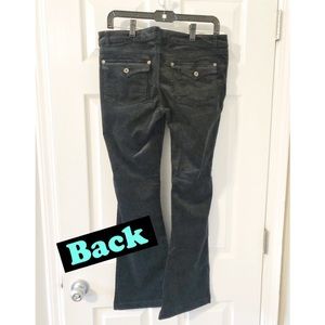 🌼 FOR HELLEA 🌸 Black Flare Corduroys